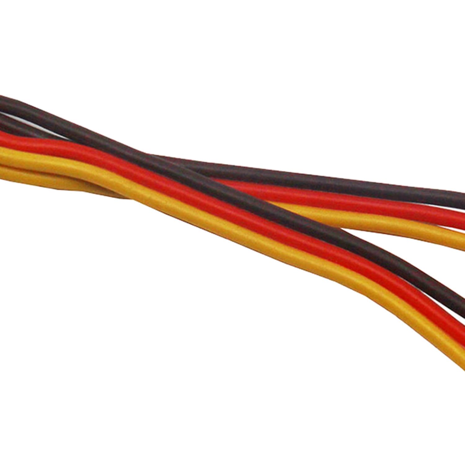 2 Stk. 30cm Servo-Verlängerungskabel Futaba JR Stecker auf Buchse für RC Servo S 2 Stk. 30cm Servo-Verlängerungskabel Futaba JR Stecker auf Buchse für RC Servo S