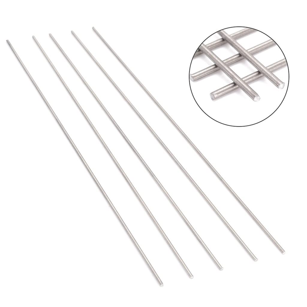 PHasz Ta2 Titan-Rundstab – 200 Mm Länge, ⌀ 2,5–5 Mm, Für Luftfahrt, Industrie & Schweißarbeiten