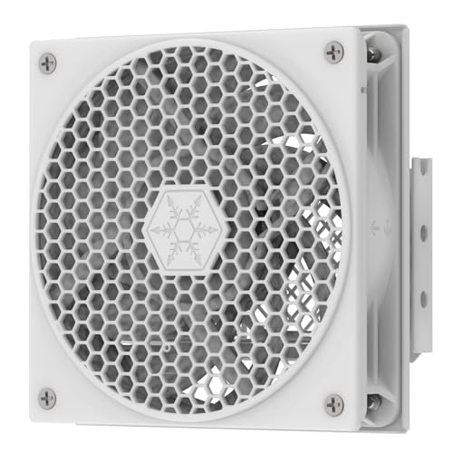 Image of Silverstone Technology FDP02 White Colored External GPU Cooling Fan Adapter Bracket, SST-FDP02W