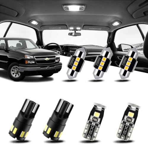 Kit LED Interior para Chevy Silverado/GMC 1999-2006 12 Piezas miniatura 1