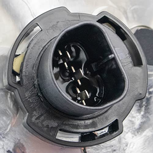 Image of TRQ Passenger Side Headlight Assembly Compatible with 1997-2002 Ford Expedition 1997-2003 F150 2004 F150 Heritage 1997-1999 F250 Lightning Style FO2503182