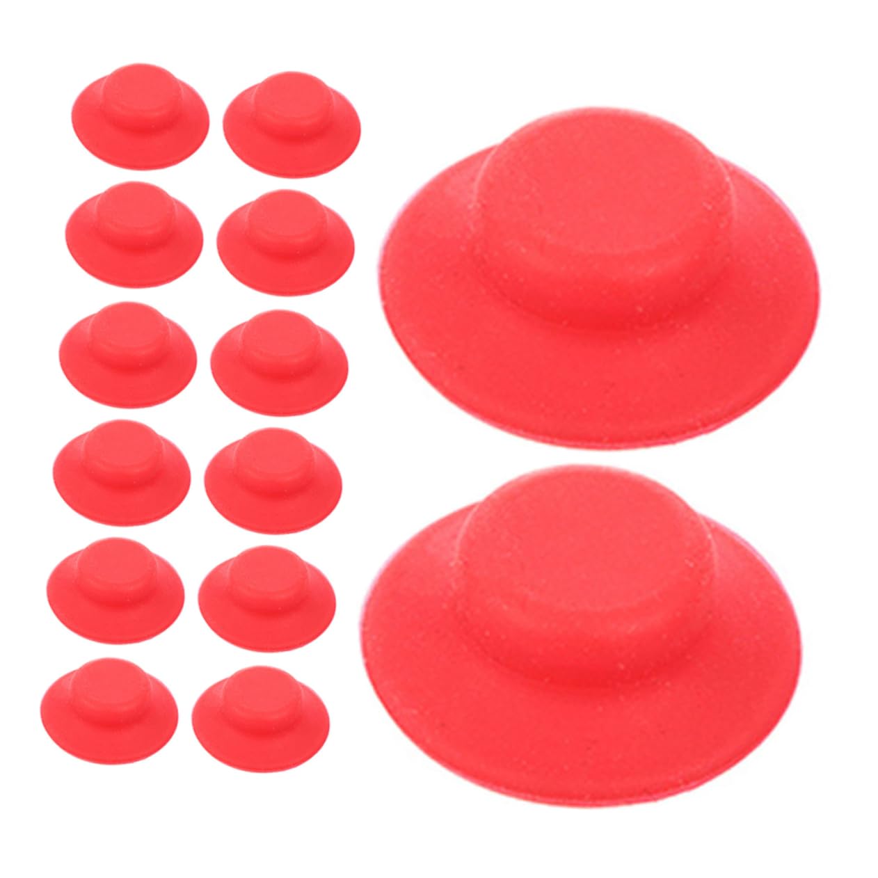 FUNOMOCYA 20Pcs Airtight Silicone Seal Gaskets Reusable Leak Replacement Seals for Swing Top Bottles for Home Brewing and Cover Design