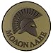 Produktbild 2AFTER1 Olive Drab OD Spartan Molon Labe Green US Navy Seals Morale Tactical PVC Rubber Fastener Patch
