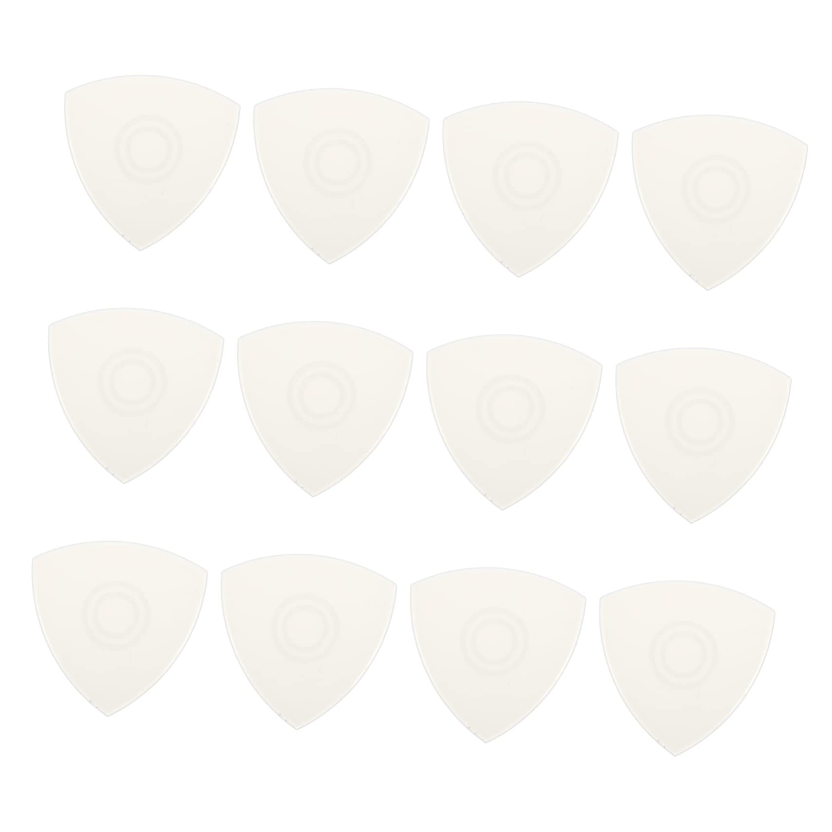 BESTonZON 48 Pz plettro di nylon plettro per chitarra elettrica plettro per chitarra acustica plettri chitarra plettro chitarra plettri per esercitarsi con la chitarra accessori per ukulele