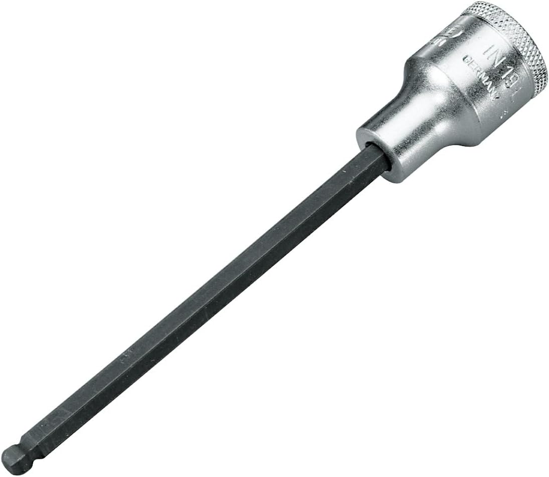GEDORE 2005 CT2-D 19L Socket Spanner Set 1/2 Inch in Check Tool Module 40 Pieces, Colour, Size