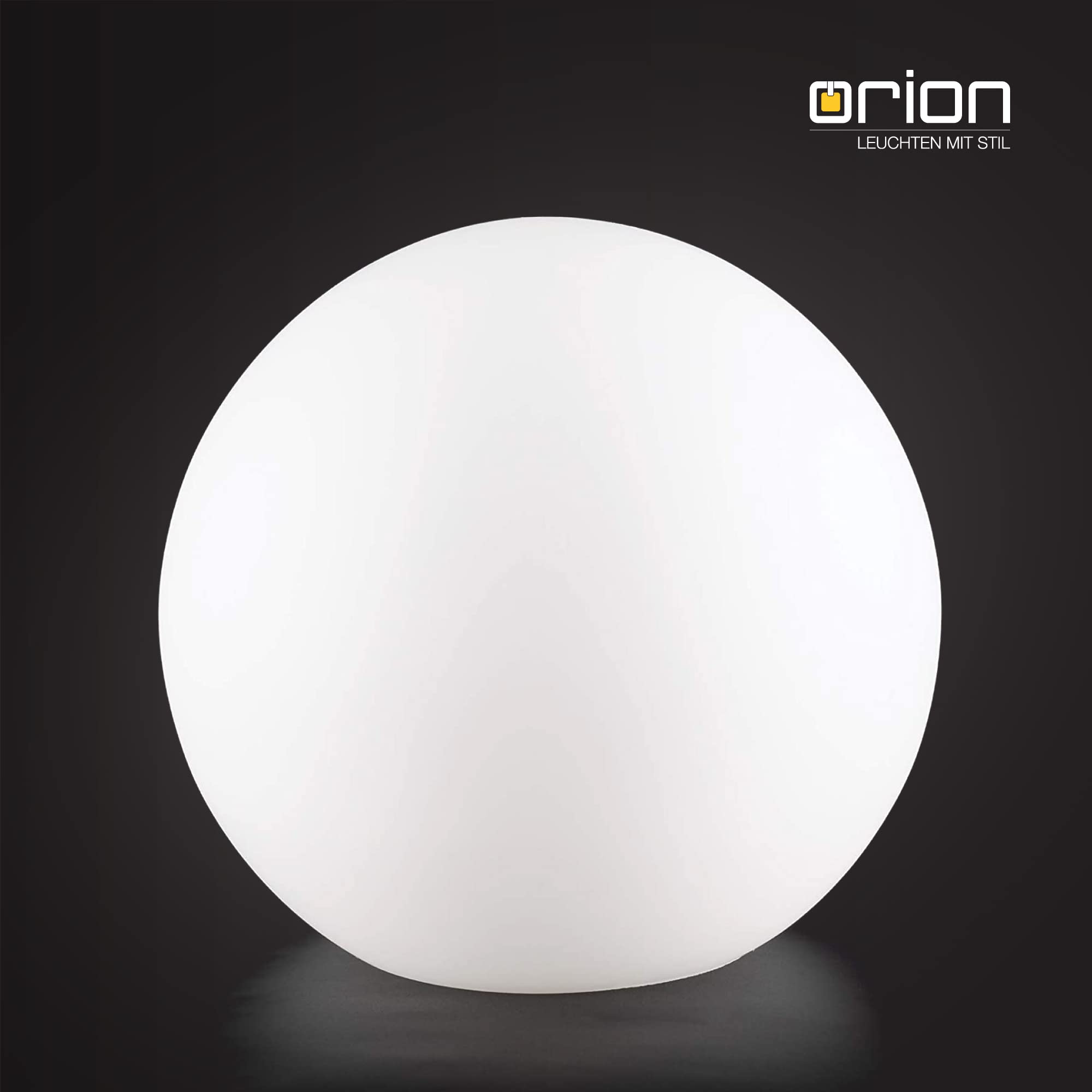 Sfera di vetro con foro, 70 mm, paralume in vetro opale, bianco opaco, diametro 140 mm