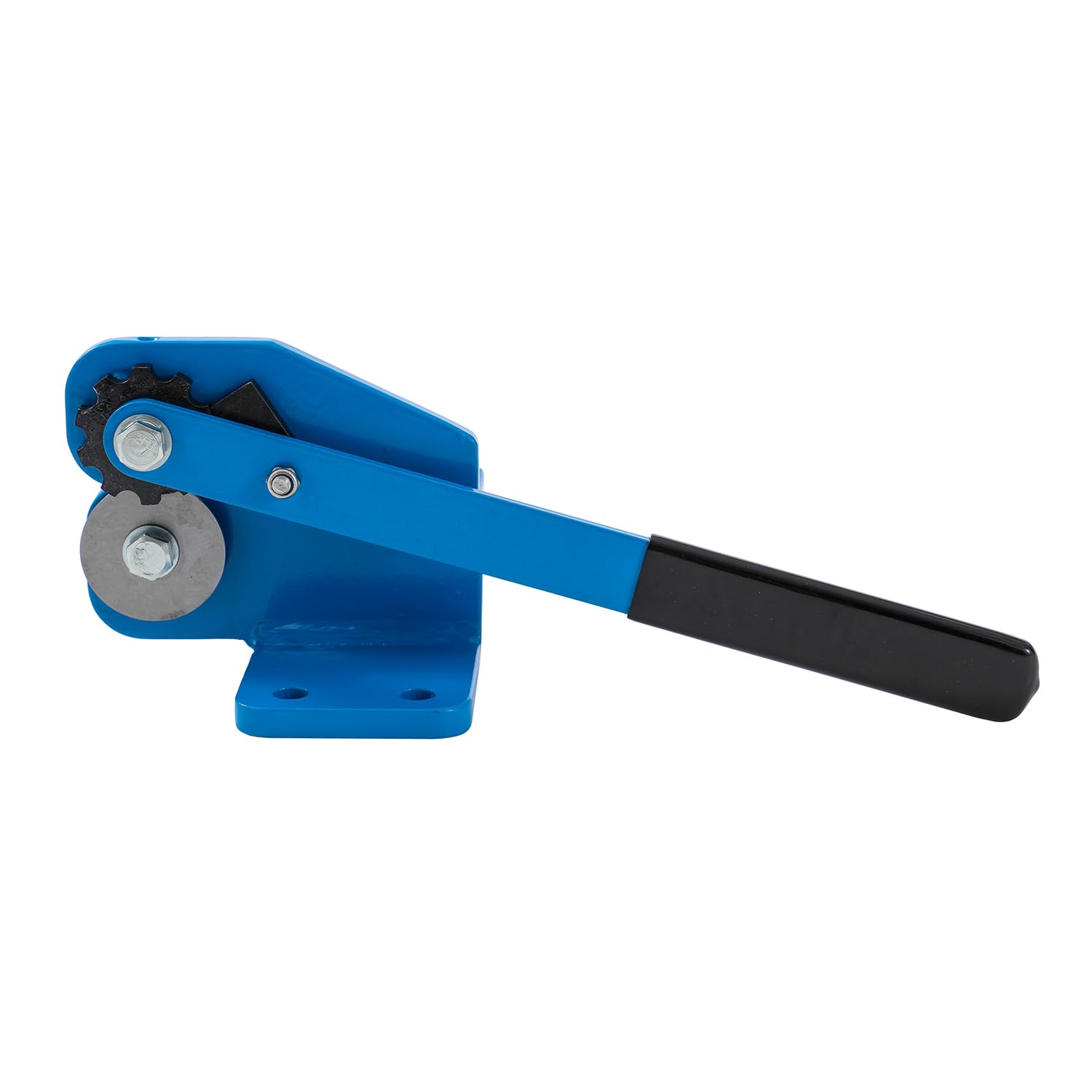 KATSU Tools Cizalla per Lamiera senza Collo – Capacità 16Ga/1.5mm, Cizalla Manuale Rotativa per Tagli Dritti, Curvi e Interni - Design Compatto da Banco - Modello 325360
