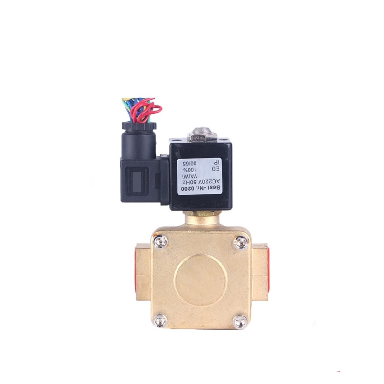 Youngran 1/4 "3/8" 1/2 "3/4" 1 "1-1/4" 1-1/2 "2" Alta presión 1.6MPA 0927 Normalmente válvula de solenoide solenoide de latón Normalmente válvula de solenoides piloto Leisurely
