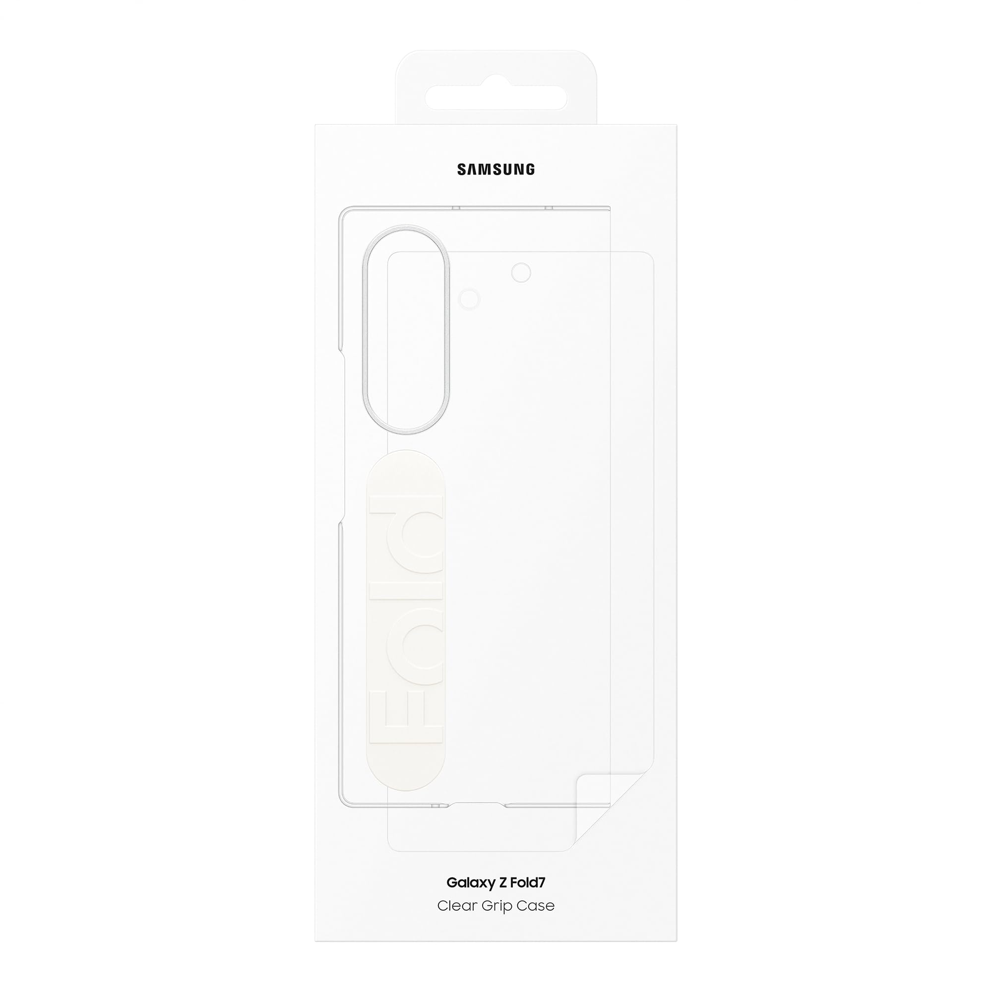 Samsung Galaxy Official Clear Grip etui do Galaxy Z Fold7 w kolorze przezroczystym