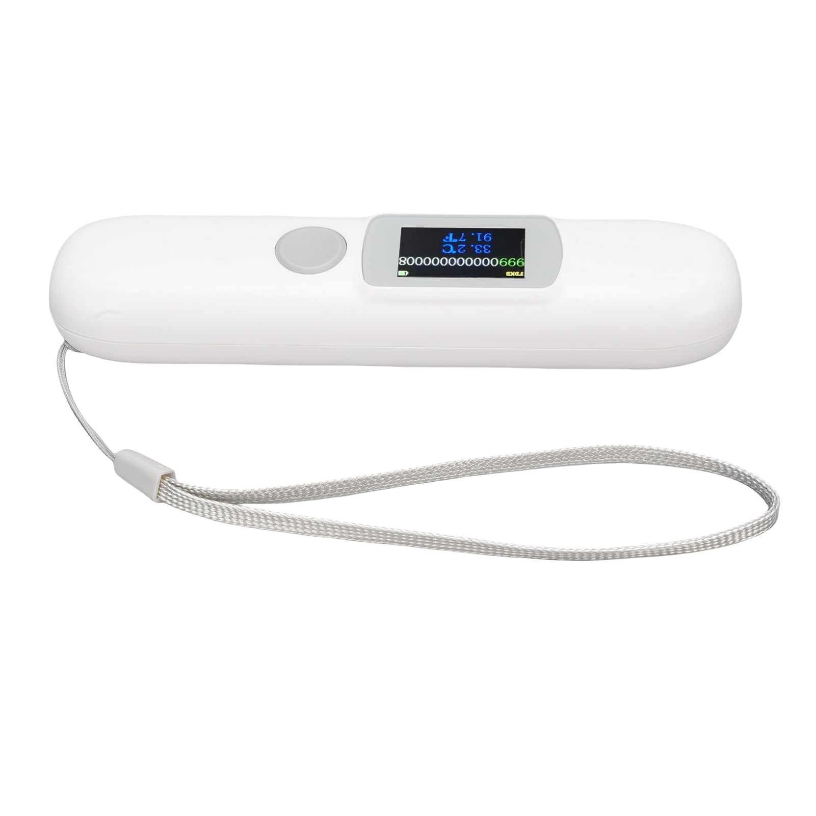 RiToEasysports Scanner per Microchip per Animali Domestici con Monitoraggio della Temperatura, Lettore per Chip ISO FDX B, Display a Colori per Veterinari e Proprietari di Animali Domestici