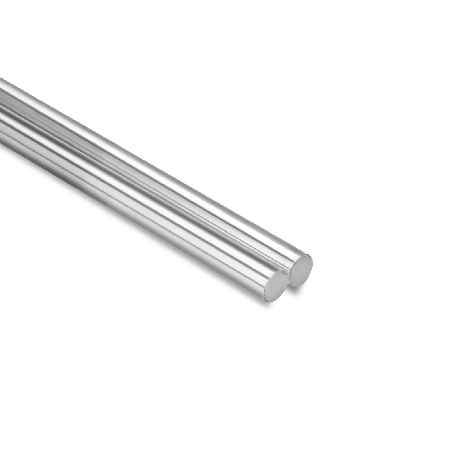 Lot De 2 Barres Rondes, Droites, Diamu00e8tre X Longueur : 8 X 400mm, Guides Linu00e9aire, Arbres De Pru00e9cision Horizontal, Roulements Pour Imprimante 3D CNC