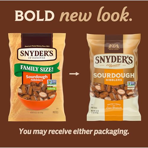 Snyder's of Hanover Sourdough Nibblers Pretzels, 16 Oz - image 4