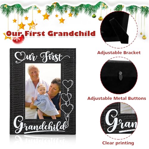 Flyabfirsttimegrandparentsgiftsourfirstgrandchildpictureframeleathergrandparentspictureframefornewgrandparentschristmasgiftsforfirsttimegrandmapictureframegrandparentsdaygif Urban Country Home Decor Flyab first time grandparents gifts our first grandchild picture frame leather grandparents picture frame for new grandparents christmas gifts for first time grandma picture frame grandparents day gif urban country home decor