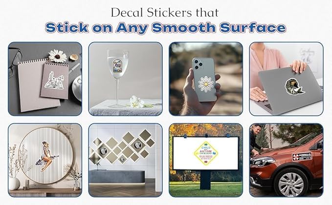 Image of STICKY DUDE FAFO Sticker FCK Around and Find Out Sticker, Funny Vinyl Waterproof, 6 in - Windshield Car Decal Laptop Wall Window Bumper (Black)