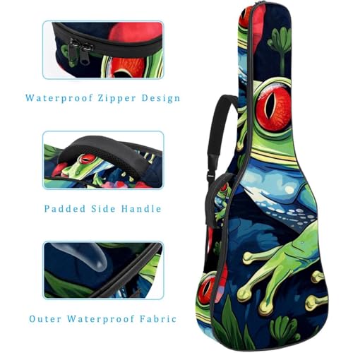 Sac de guitare imperméable à poches résistant aux intempéries et rayures - 4