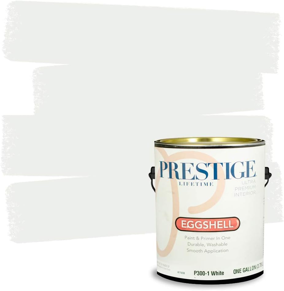 PRESTIGE Interior Ceiling Paint, 1-Gallon, Brite White