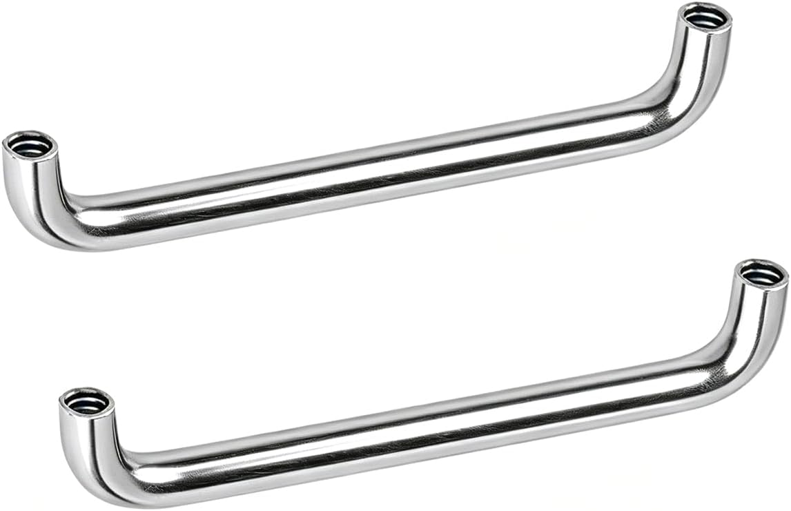 2pcs G23 Titanium 14G/16G Internally Threaded 90 Degree Bent Staple Replacement Barbells for Surface Tragus Piercing Jewelry 8-18mm