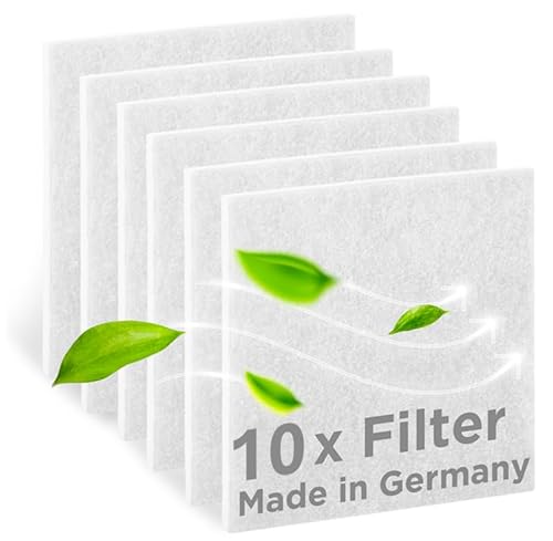 BremerLuft Lot de 10 filtres de rechange pour ventilateur LIMODOR Compact - Compatible avec les appareils de ventilation Limot (n° d'article 00070 et 00810) - Filtre à air et filtre à poussière
