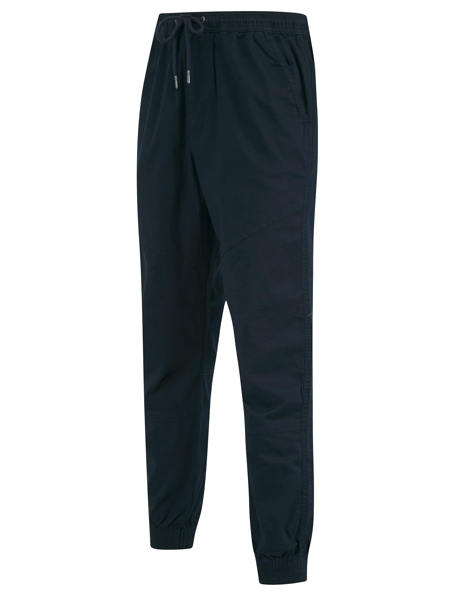 Tokyo Laundry Men's Portmany Elastic Waist Tapered Fit Stretch Cotton Chinos