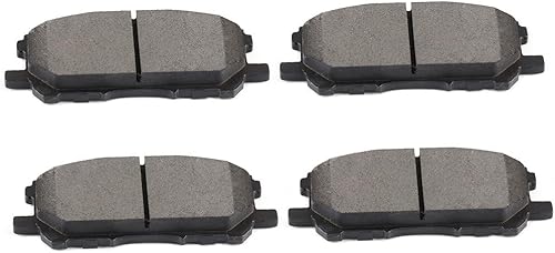 SCITOO Kit de pastillas de freno semimetálicas D1005 reemplazo delantero para Lexus RX330 2004-2006, para Lexus RX350 2007-2009, para Toyota