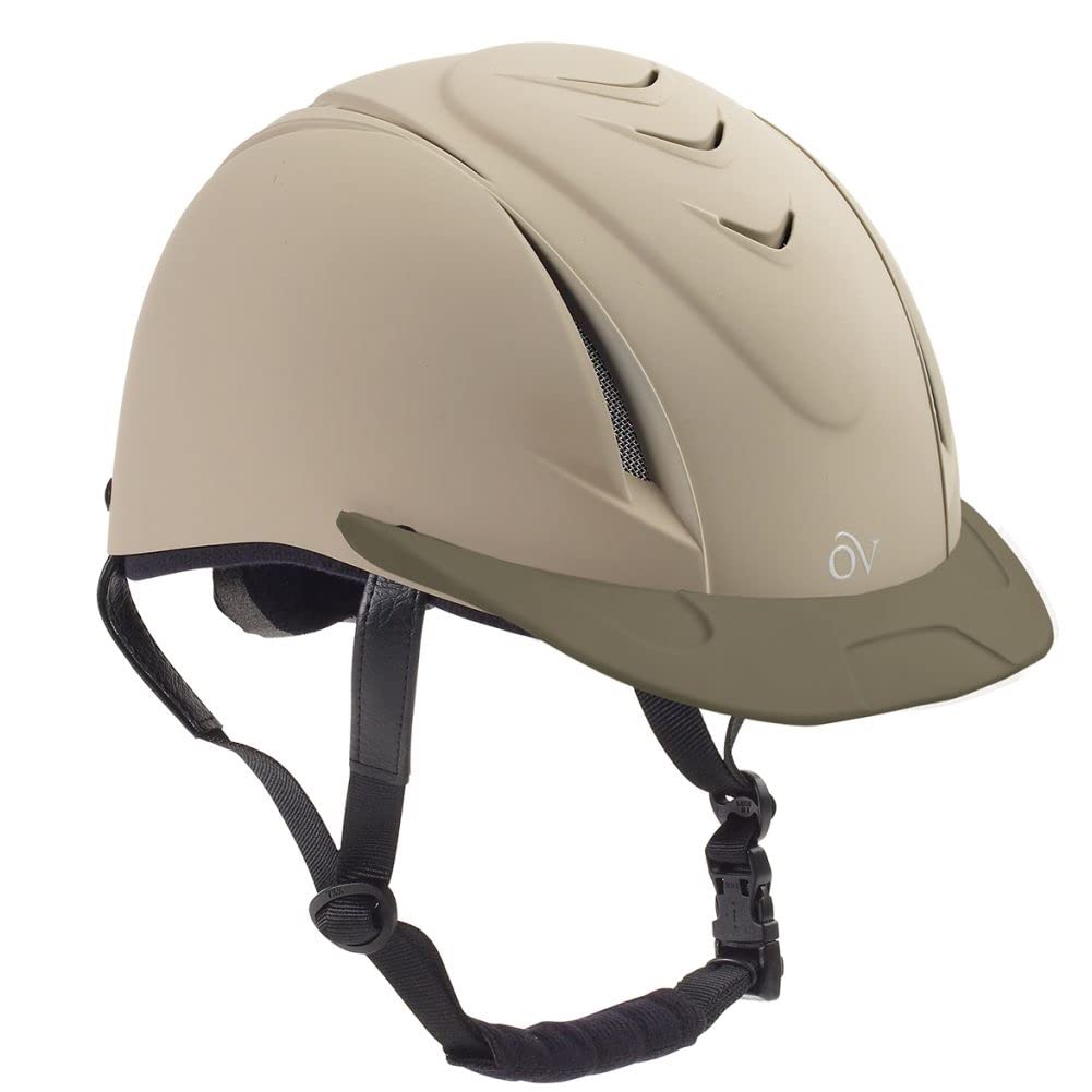 OVATION Deluxe Schooler Low Profile Horse Riding Helmet XXS/XS and Deluxe Hair Net (Pack of 2)