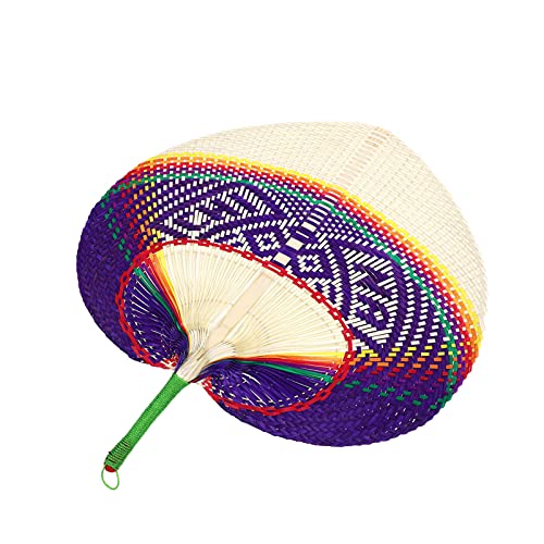 WINOMO Tecido Fã Mão Fãs Ventilador Ventilador Ventilador Palma para As Mulheres Verão Idosos Estilo