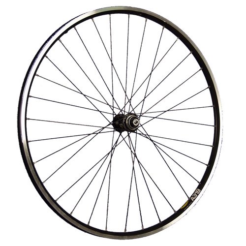 28 pulgadas rueda delantera bici buje frenos disco Deore XT negro