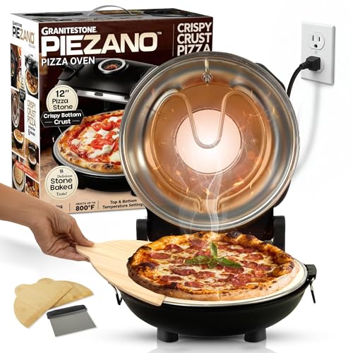 PIEZANO Crispy Crust Pizza Oven by Granitestone...