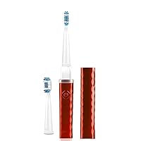 Vista 17 de Pop Sonic Cepillo de dientes USB Charge Anywhere (verde) - Cepillo de dientes recargable con hasta 40,000 trazos de cepillo/Minuto-Cerdas de nailon