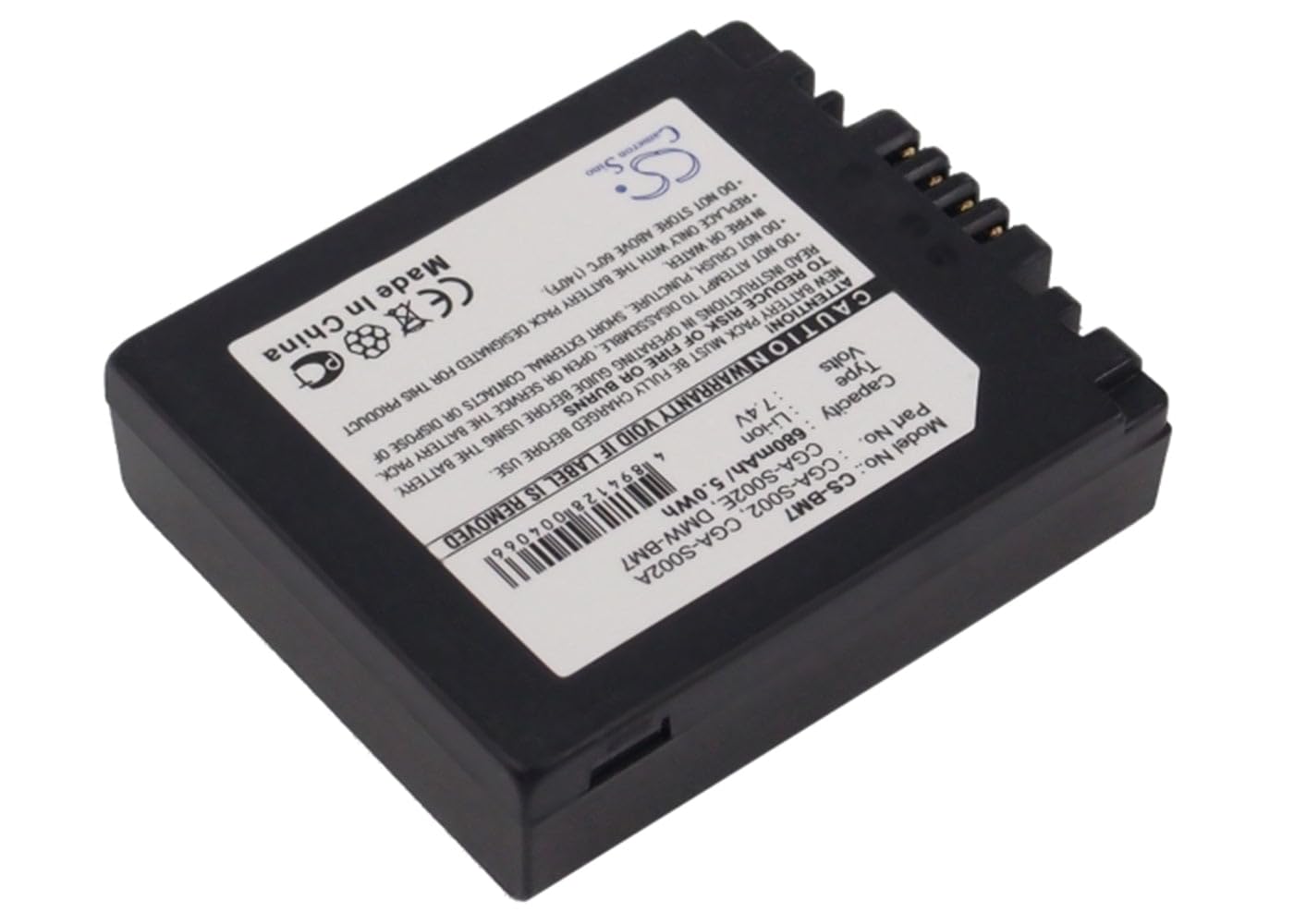 LUMIX DMC-FZ2 パナソニック 12倍ズーム カメラ バッテリー Amazon.com: VI VINTRONS 680mAh Battery for Panasonic Lumix