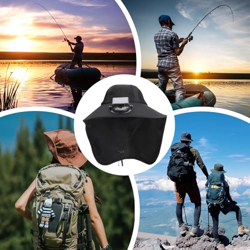 Chapeaux de pêche avec protection UV et chapeau ventilé solaire respirant