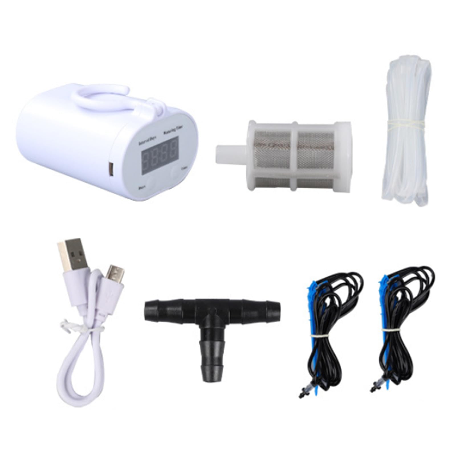 ordinarYone Automatic Plant Watering Device With Timer Customizable Output For 2 To Multiple Containers Indoor