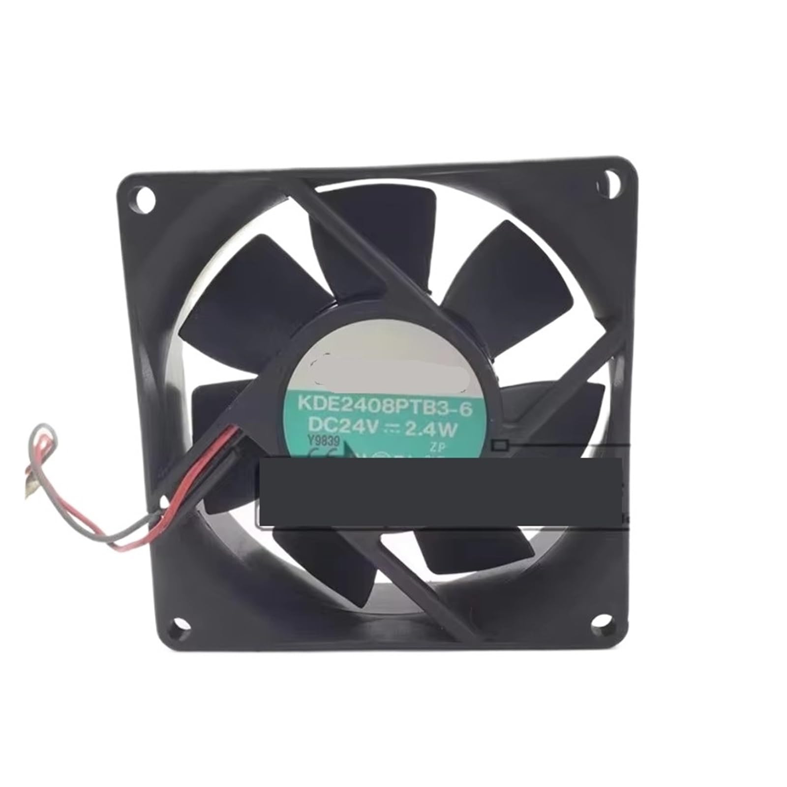 VDOQTLJT KDE2408PTB3-6 80 * 80 * 25MM 24V 2.4W 8CM Cooling Fan 2-Wire(2wire A1)