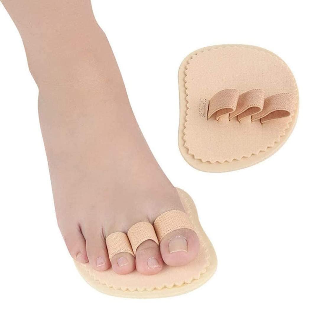 Hvdsipavatre ハンマートゥ 足指分離パッド 足指補整パッド つま先セパレーター 足底 パッド 足指保護 足趾セパレーター パッド つま先矯正 男女兼用（1組）