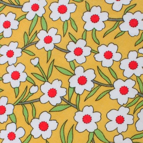 Image of OTAA Floral Necktie Casual Ties for Men - Perfect Neck Tie for Groomsmen Wedding Ties or Formal Occasions