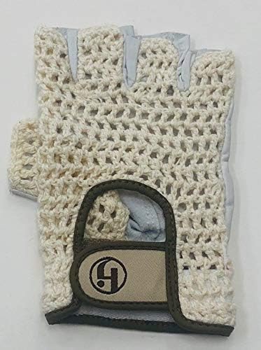 HJ Half Finger Golf Glove, Ladies XL, fits on Right Hand, 3-Gloves