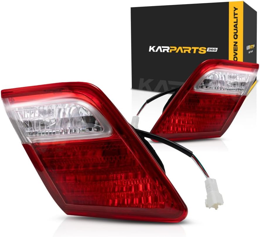 For Toyota Camry 2007 2008 2009 Back Up/Tail Light Assembly Pair Driver and Passenger Side w/Bulbs For TO2818128 TO2819128 | 8159006120, 8158006120