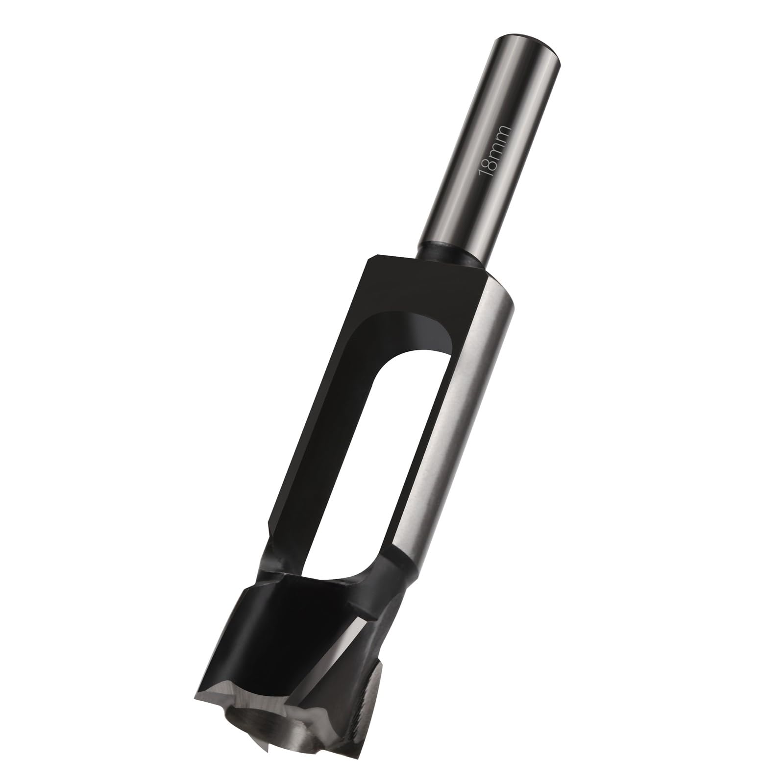 Vearter 18mm Wood Plug Cutter Dowel Maker, Round Shank Carbon Steel Claw & Tapered Drill Bit, Cork Drill Bit for Woodworking Furniture Making