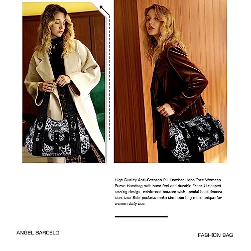 Image of Angel Barcelo Hobo Bag for Women Crossbody Purse and Handbags Shoulder Bags