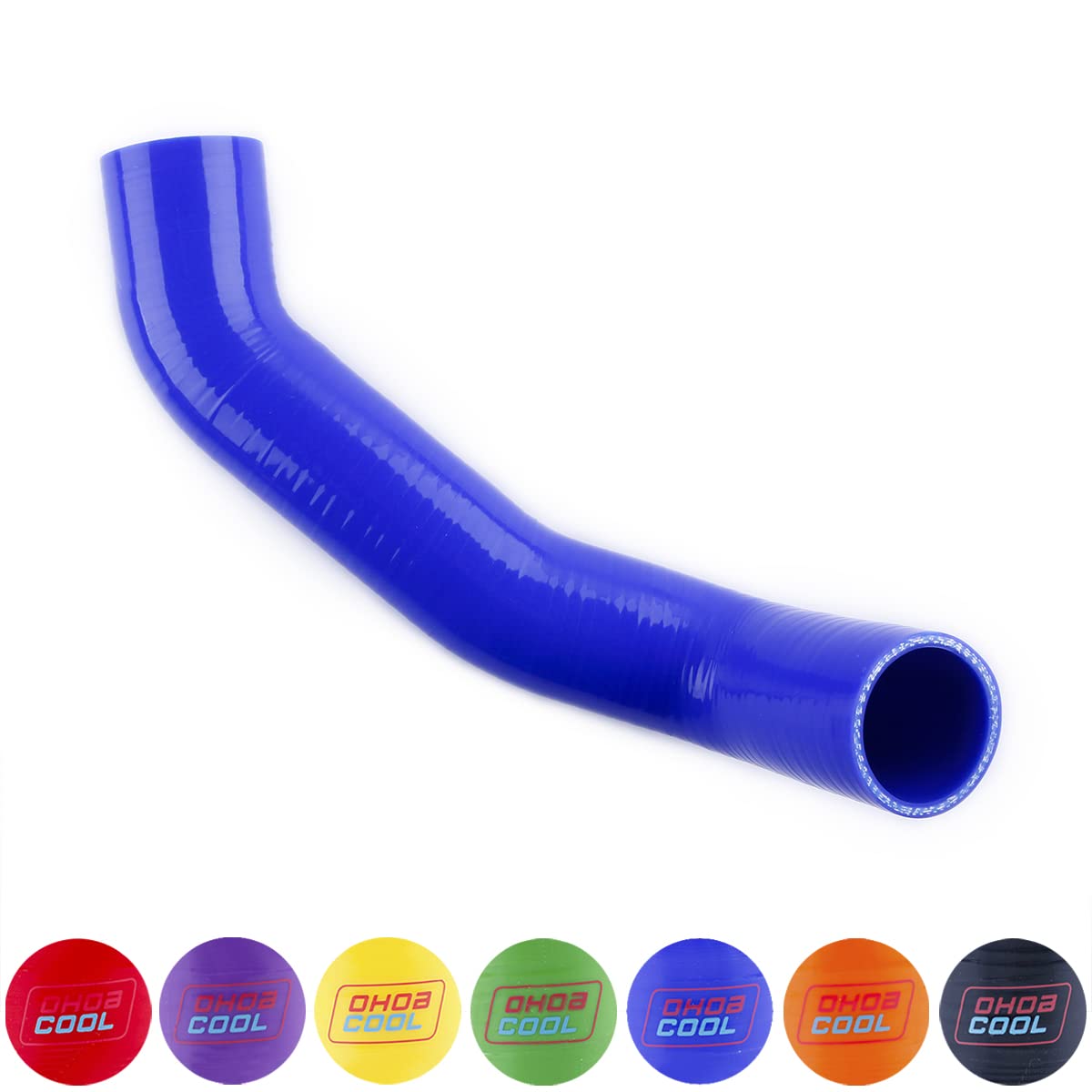 Kit de manguera de tubo turbo intercooler de silicona para Land Rover Freelander TD4 (azul)