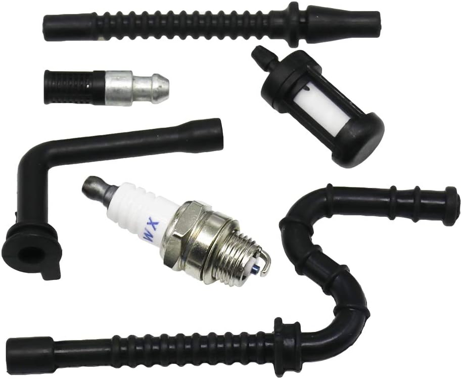 QHALEN Fuel Line Oil Line Spark Plug Fuel Filter Oil Filter