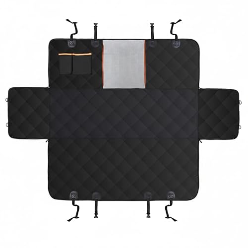 PET&TECH Cubierta Impermeable para Asiento de Coche para Perros; 38x147 cm; Protector Antipelusas…