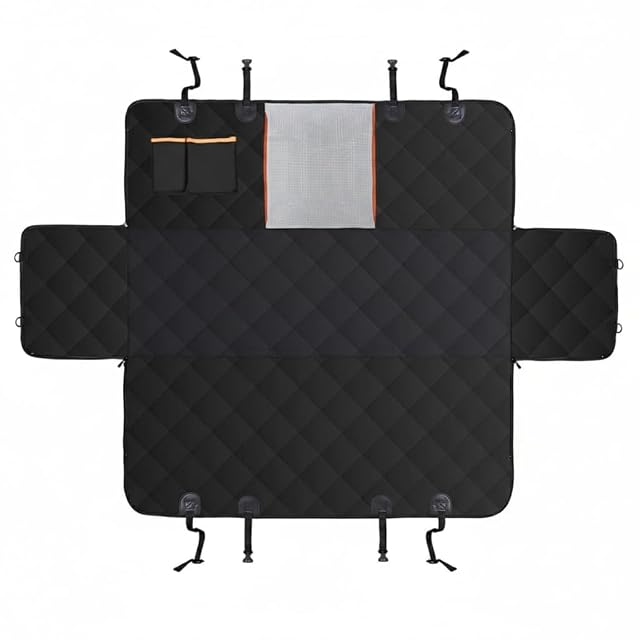 PET&TECH Cubierta Impermeable para Asiento de Coche para Perros; 38x147 cm; Protector Antipelusas…