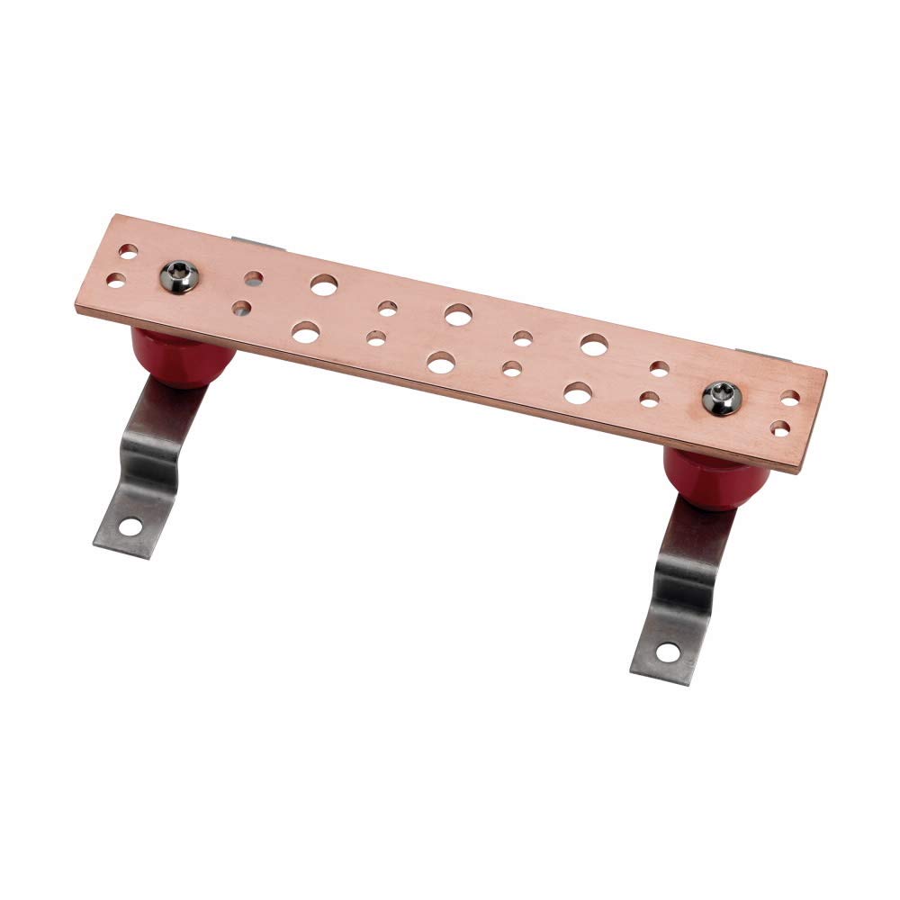 Cooper B-Line Sbtgb Ground Bar Assembly Kit. 12 Inch, Copper, for Telecommunication System
