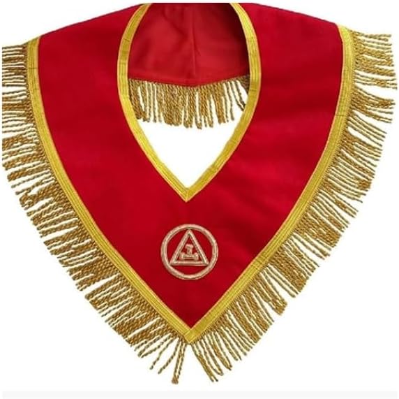Masonic Royal Arch Mason Member Collar Hand Embroidered