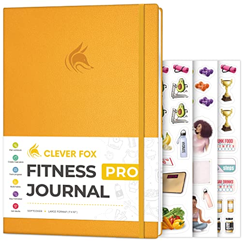 Clever Fox Fitness Journal PRO – Daily Workout Planner with