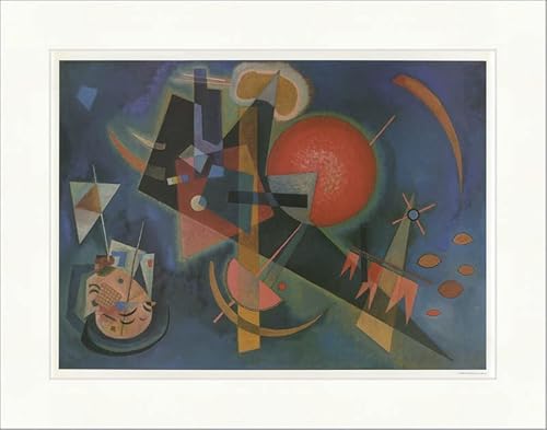 Biller Antik Weewado Wassily Kandinsky - Póster en azul (1097)