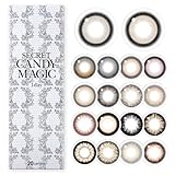 【新スペックモデル】【公式ストア限定】カラコン シークレットキャンディーマジック ワンデー【20枚入り】 NO.14ヘーゼル PWR:±0.00【度あり/度なし】secret candymagic 1day 高含水