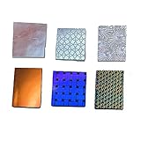 iDichroic Deluxe Assorted Colors Dichroic Fusible Glass Pieces 90 COE 1 OZ.