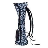 HEYDO,6.5'' Waterproof Carrying Bag for Two Wheels Self Balancing Smart Electric Scooters - Mesh Pocket - Adjustable Shoulder Strap - Portable Durable Skateboard Bag-Blue.